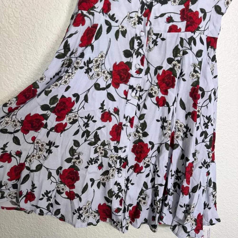 Yumi Kim Dress Women Medium Mercy Floral Rose Boho Cottagecore Resort Cruise NEW